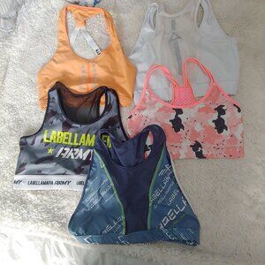Labella Mafia Lot 6 Athletic Activewear Tops /3 Graphic Leggings Sizes XS/S